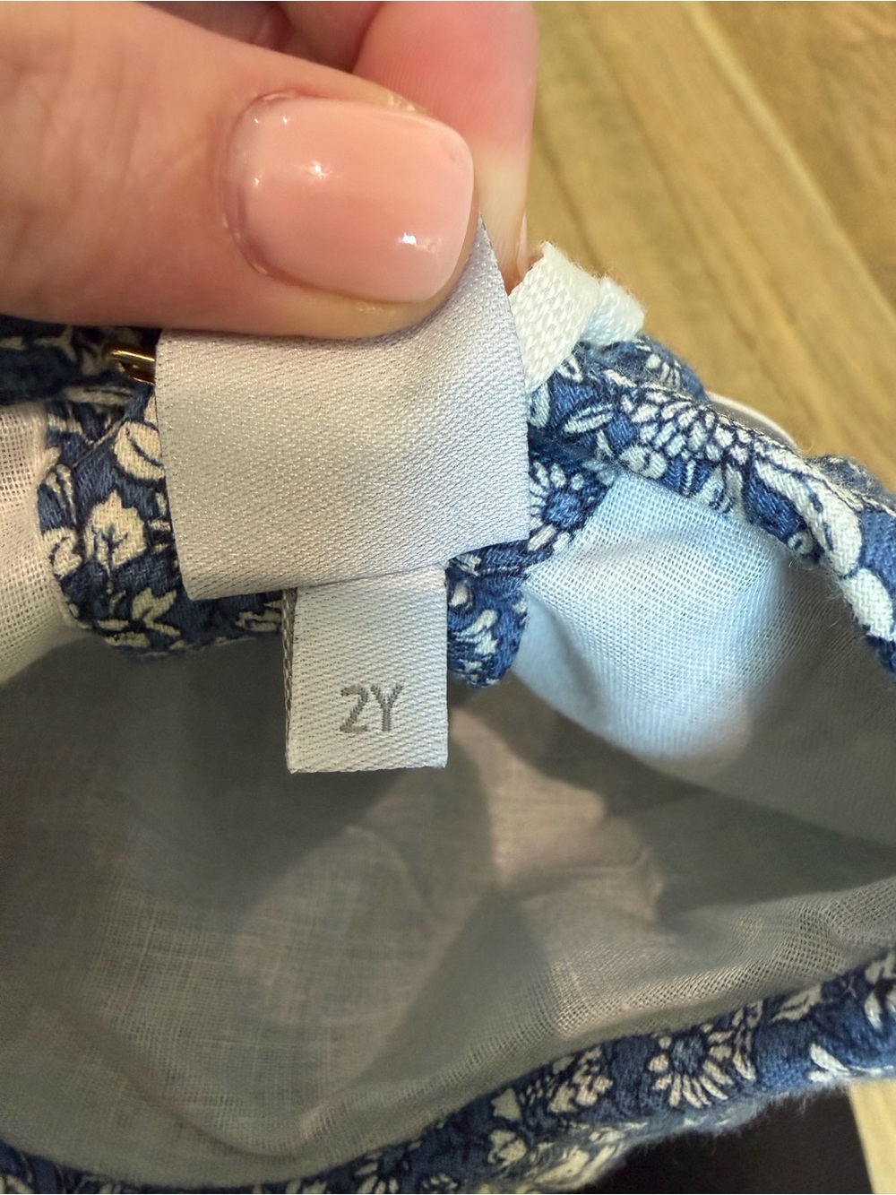🌸 Pepa London Liberty Blue Floral Smocked Dress Girls 2T NWT - Picture 4 of 5